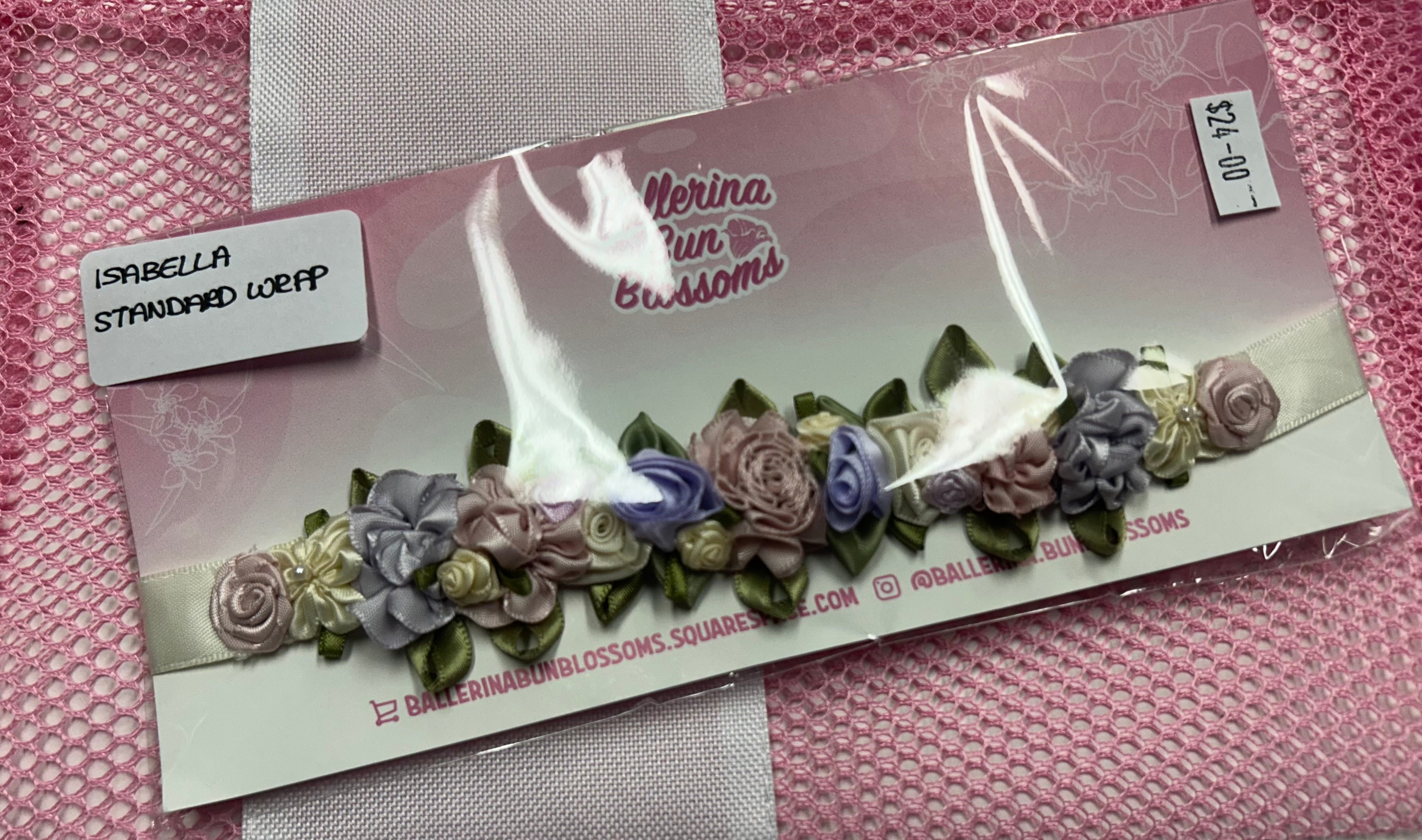 Ballerina Bun Blossoms - Standard Bun-Wrap (without centerpiece)