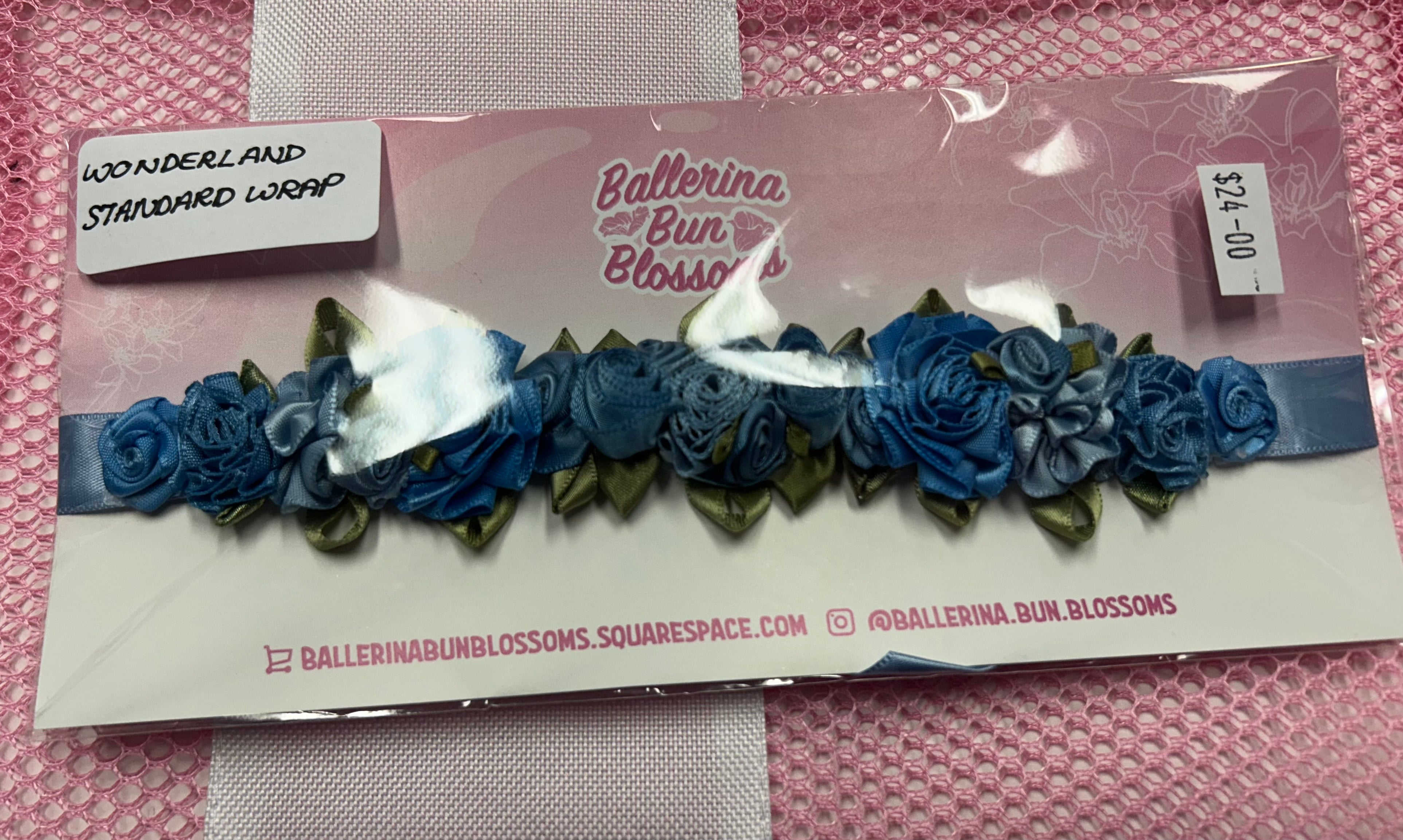 Ballerina Bun Blossoms - Standard Bun-Wrap (without centerpiece)