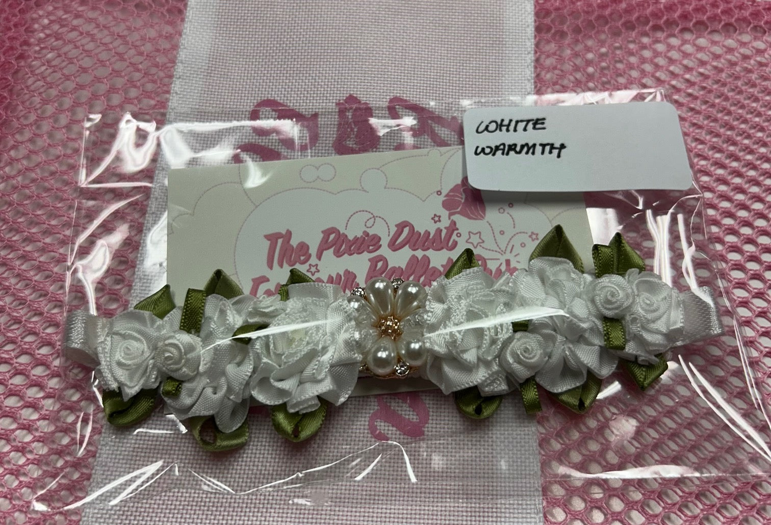 Ballerina Bun Blossoms - Angel Pin (with centerpiece)
