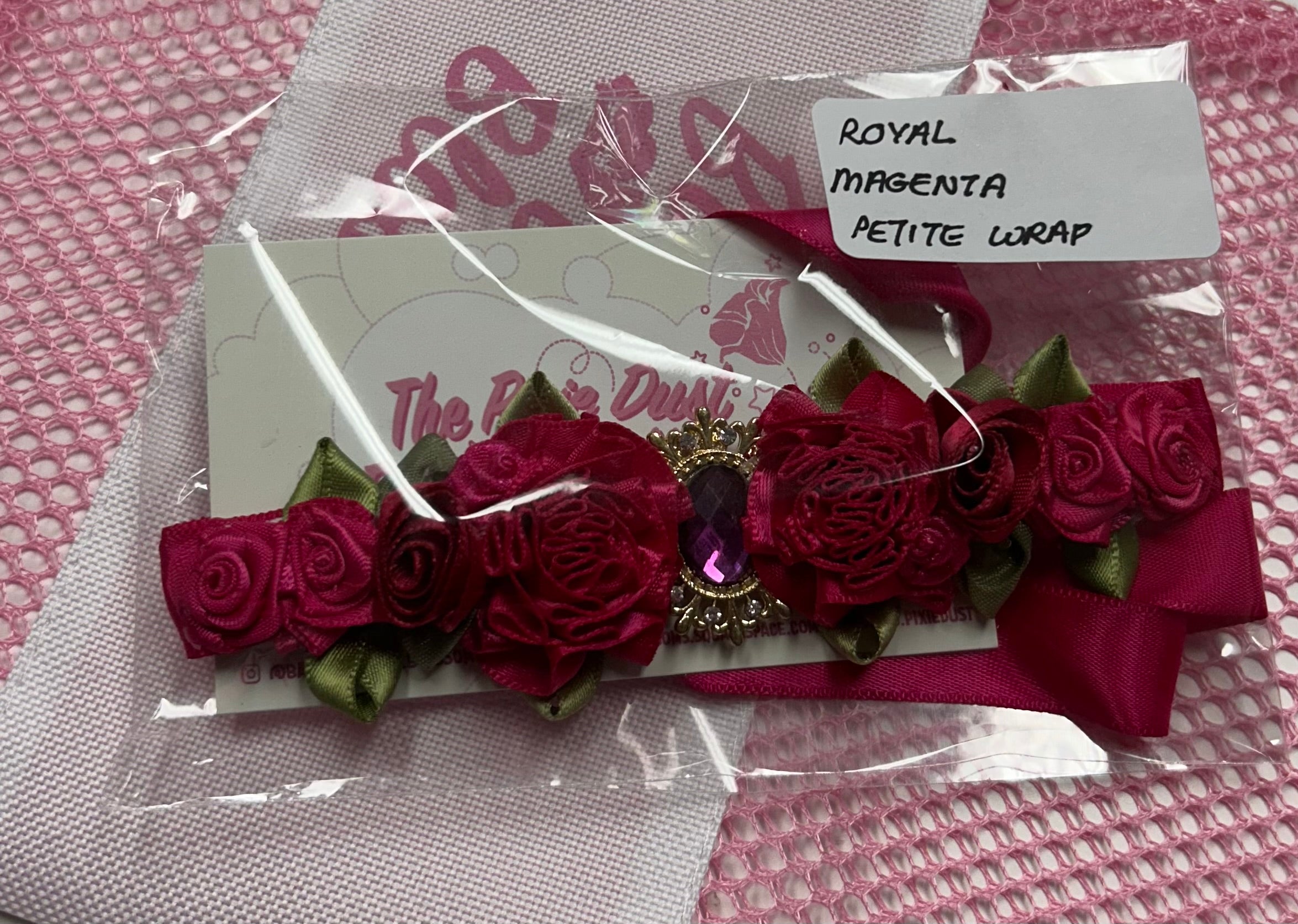 Ballerina Bun Blossoms - Petite Bun-Wrap (with centerpiece)