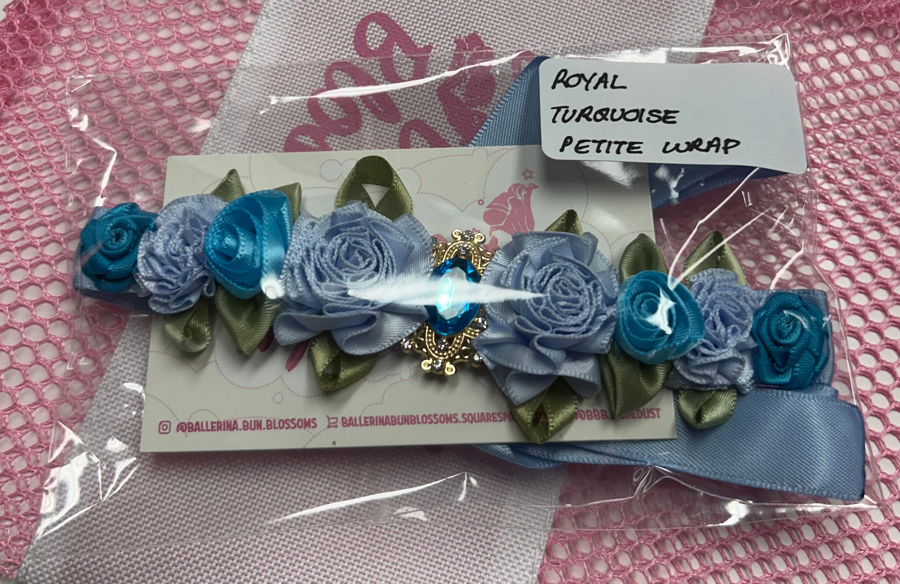 Ballerina Bun Blossoms - Petite Bun-Wrap (with centerpiece)