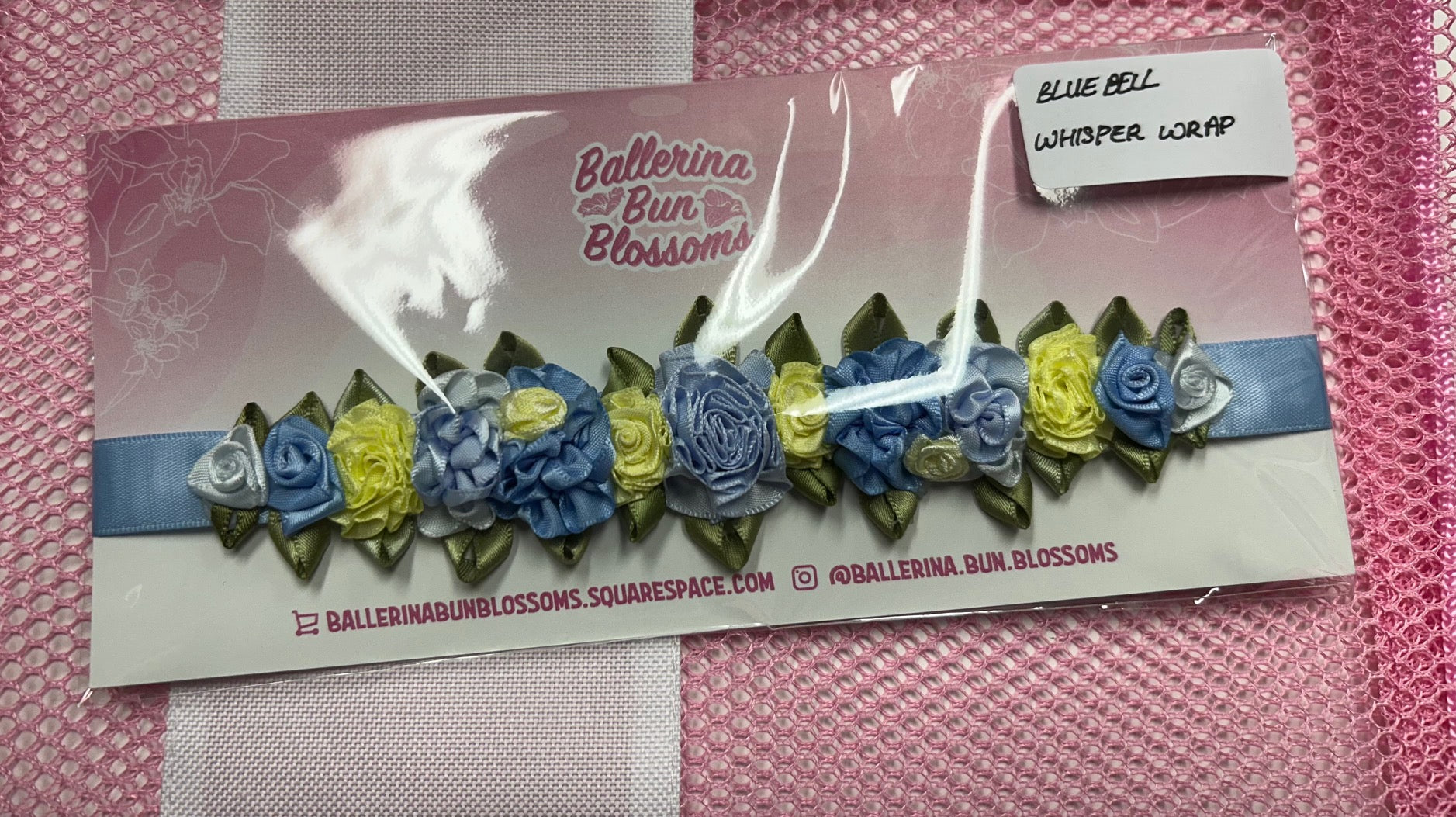 Ballerina Bun Blossoms - Standard Bun-Wrap (without centerpiece)