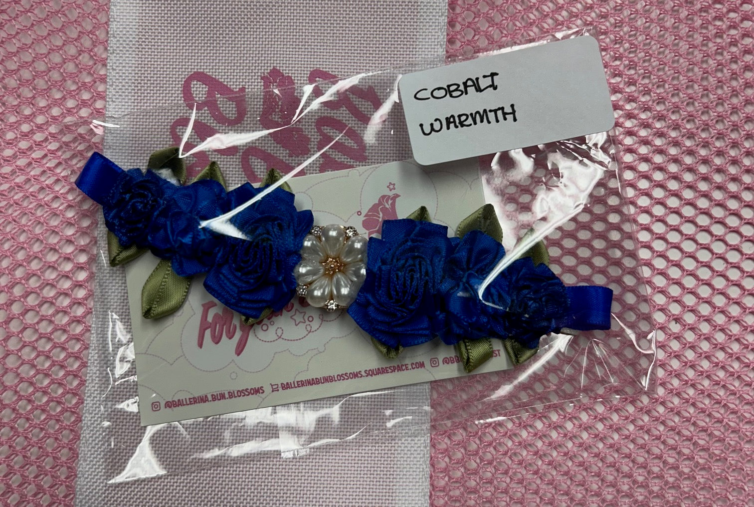 Ballerina Bun Blossoms - Angel Pin (with centerpiece)