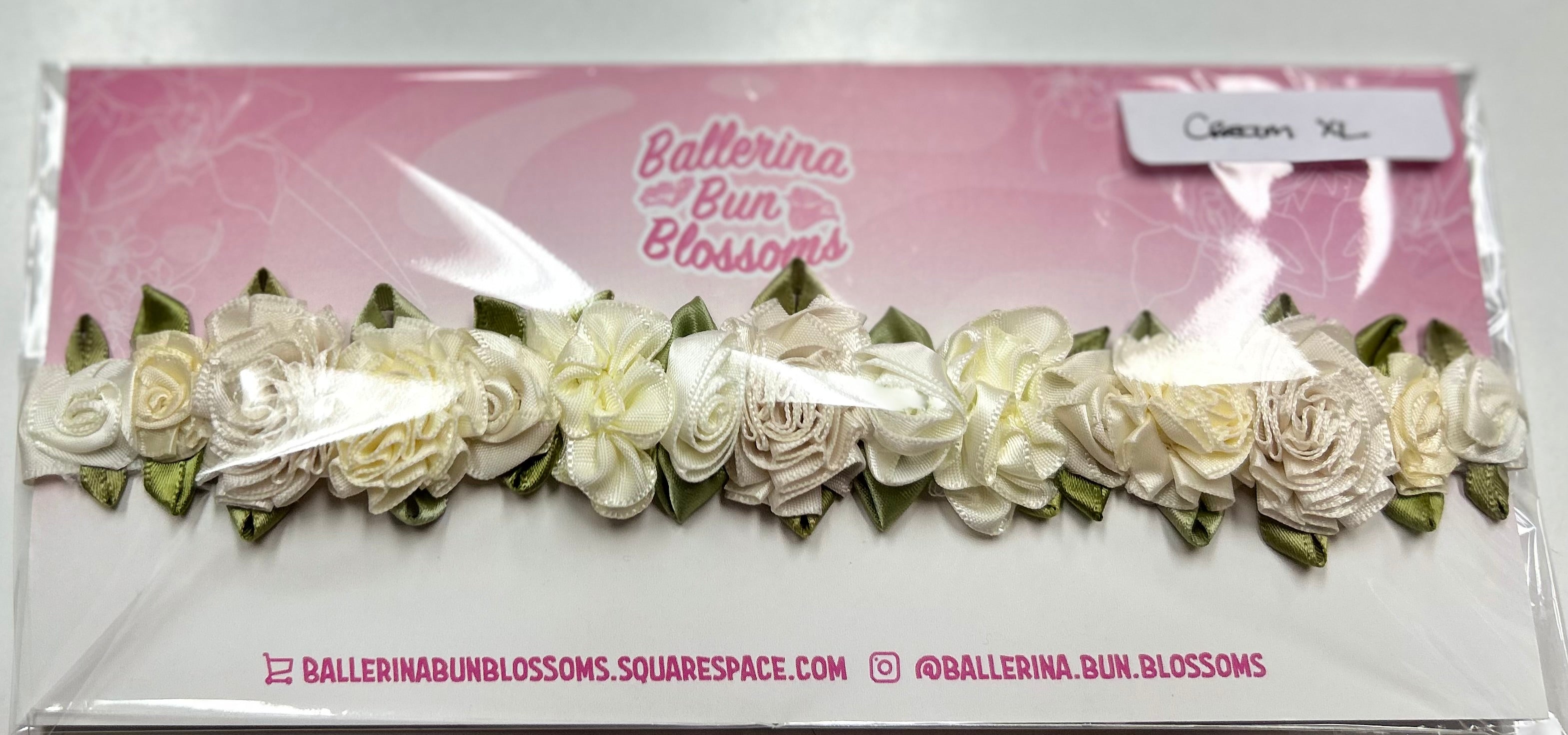Ballerina Bun Blossoms - XL Bunwrap