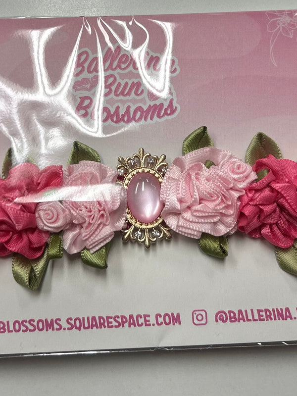 Ballerina Bun Blossoms - Standard Bun-Wrap (with centerpiece)