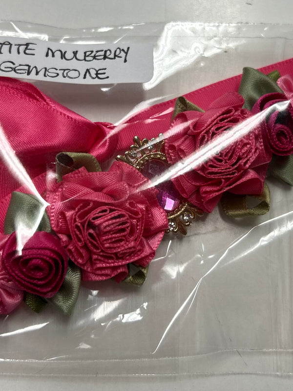 Ballerina Bun Blossoms - Petite Bun-Wrap (with centerpiece)