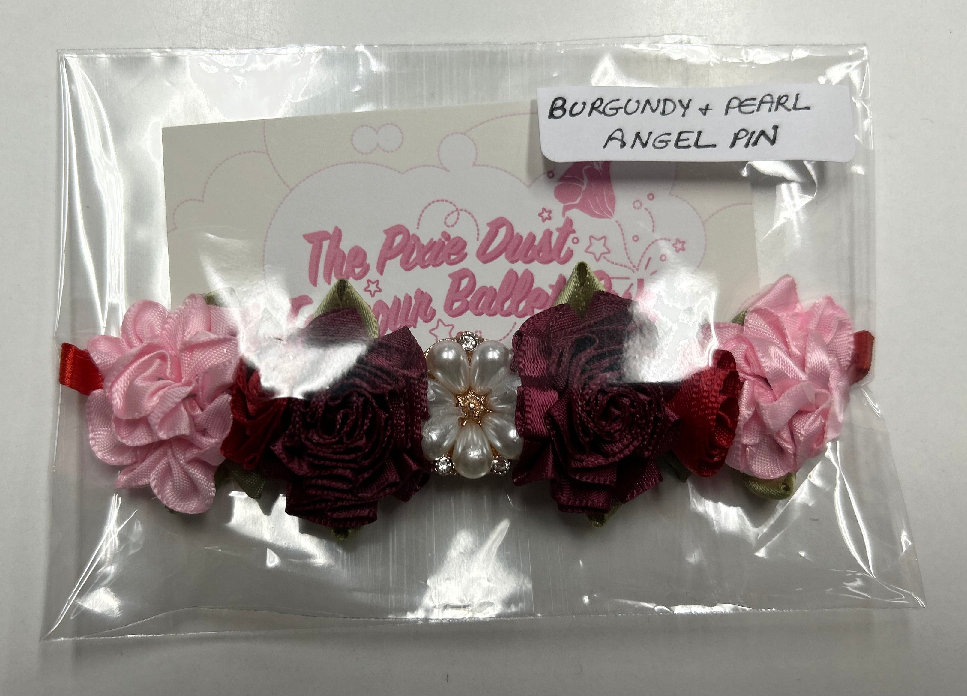 Ballerina Bun Blossoms - Angel Pin (with centerpiece)