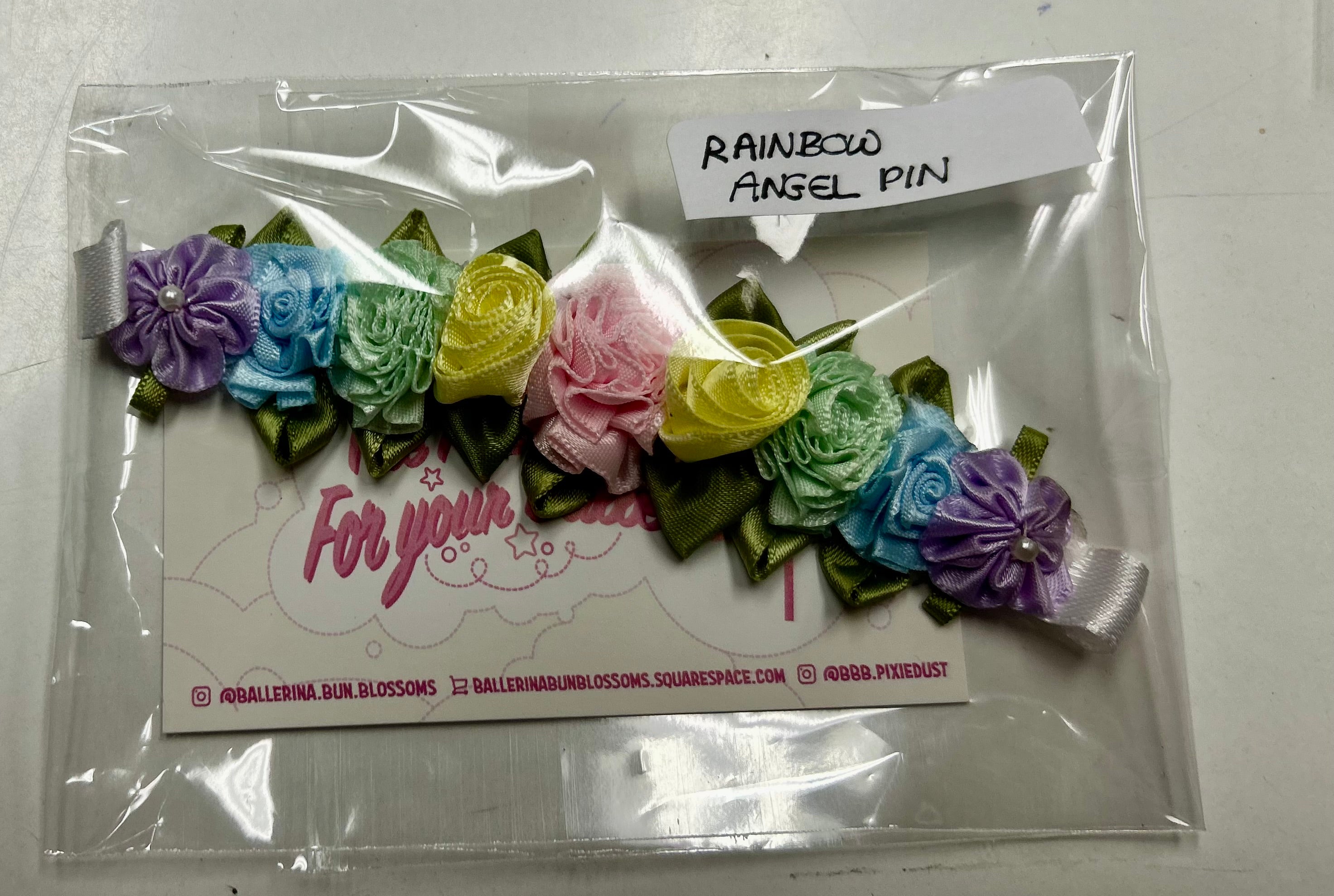 Ballerina Bun Blossoms - Angel Pin (without centerpiece)