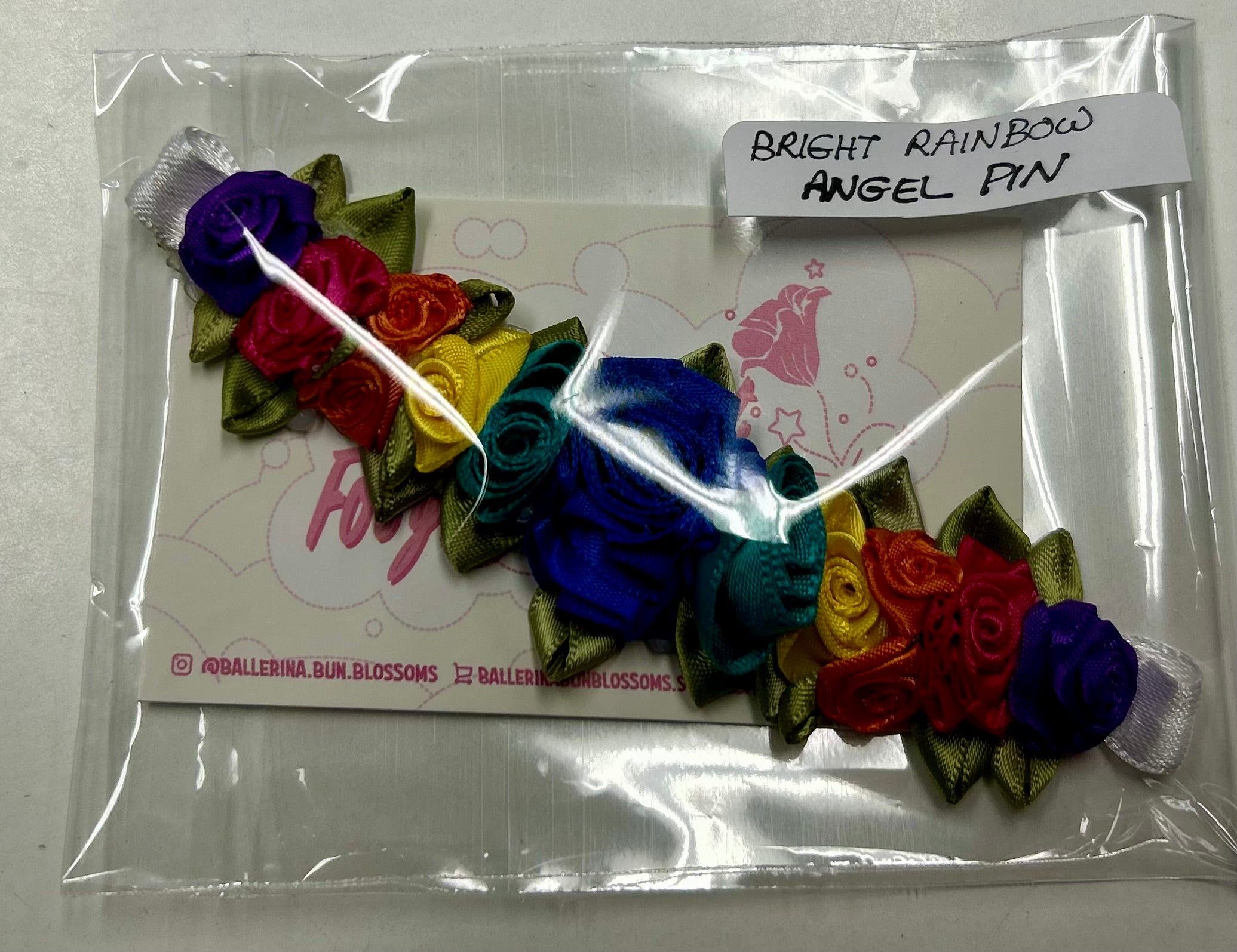 Ballerina Bun Blossoms - Angel Pin (without centerpiece)