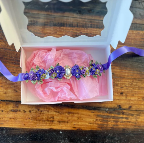 Ballerina Bun Blossoms - Variation Bunwrap with Centrepiece