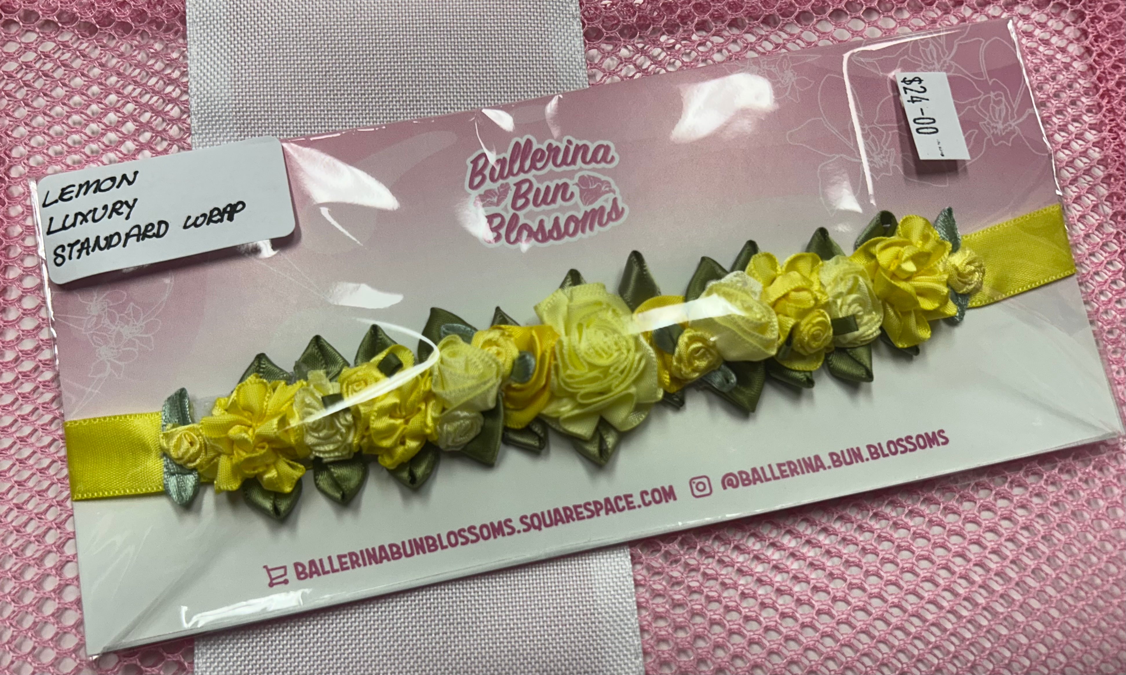 Ballerina Bun Blossoms - Standard Bun-Wrap (without centerpiece)