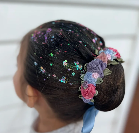 Ballerina Bun Blossoms - Standard Bun-Wrap (without centerpiece)