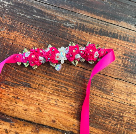Ballerina Bun Blossoms - Variation Bunwrap with Centrepiece