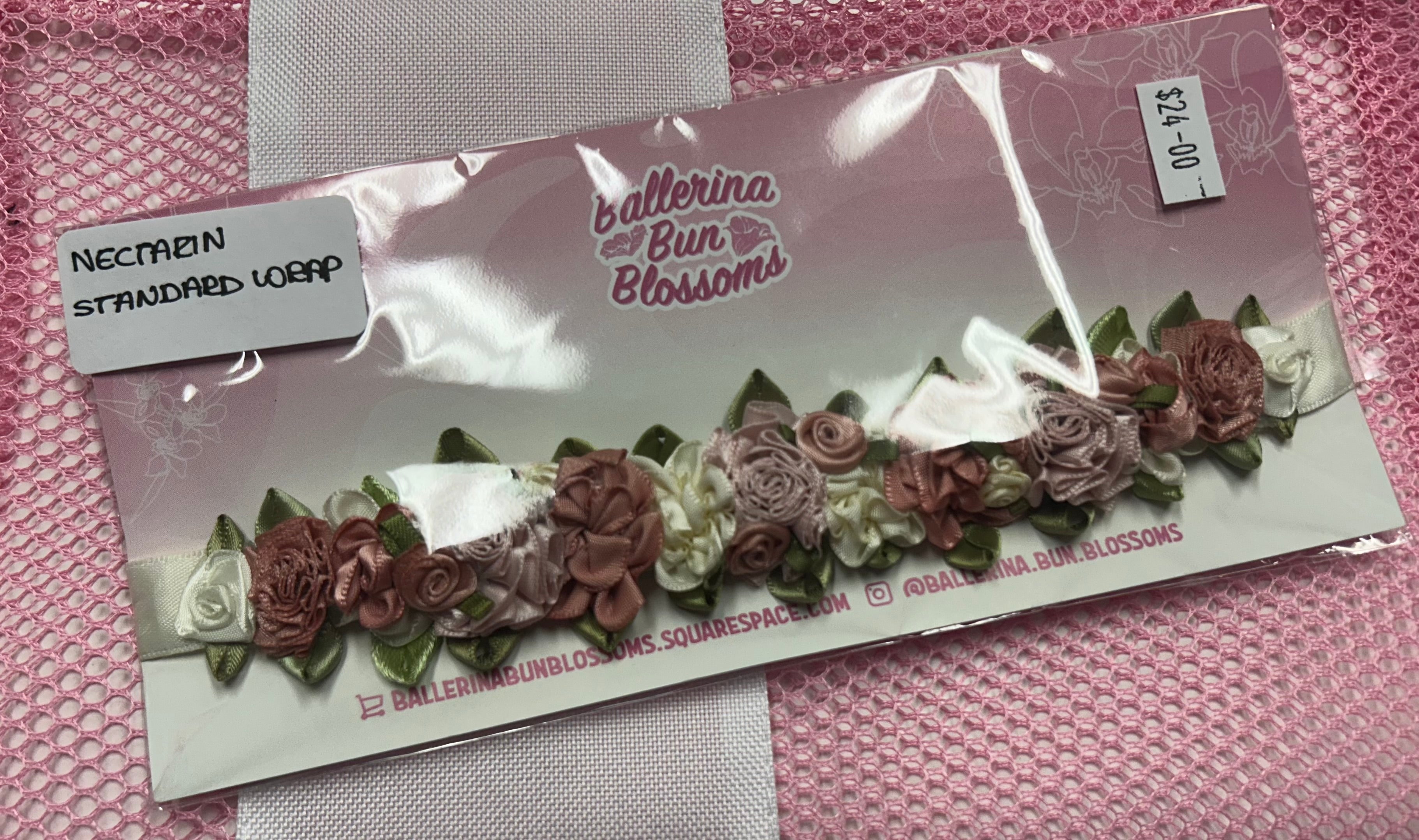 Ballerina Bun Blossoms - Standard Bun-Wrap (without centerpiece)