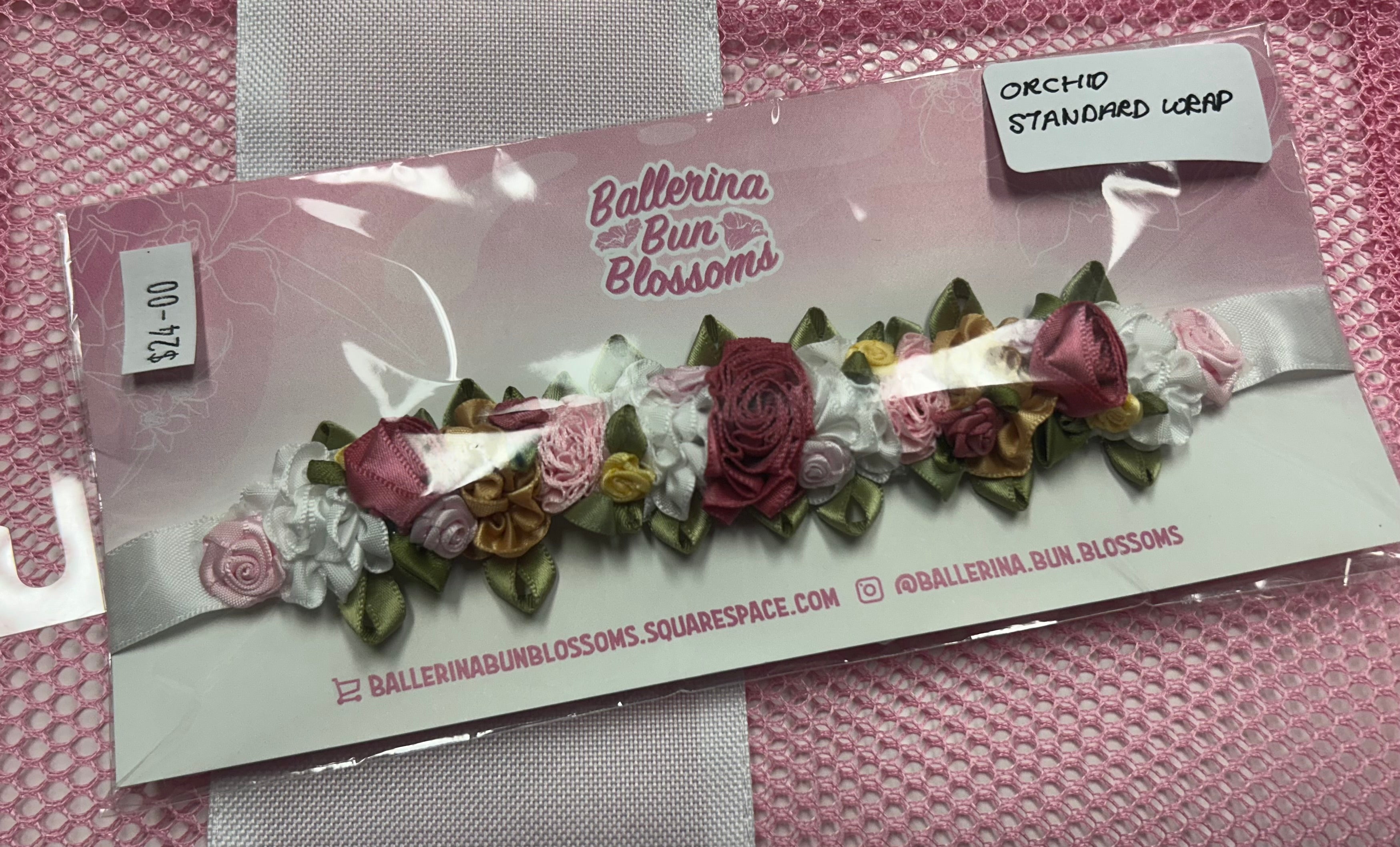 Ballerina Bun Blossoms - Standard Bun-Wrap (without centerpiece)
