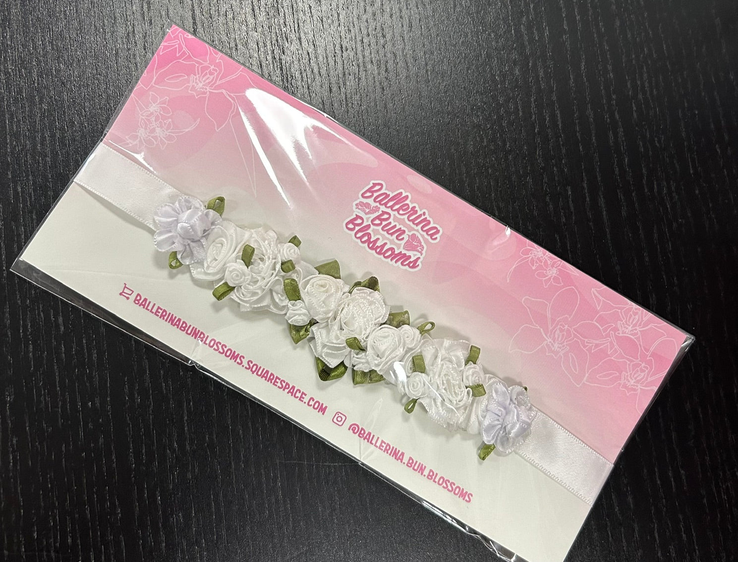Ballerina Bun Blossoms - Standard Bun-Wrap (without centerpiece)