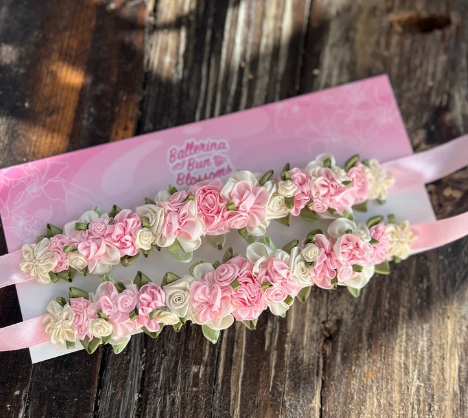 Ballerina Bun Blossoms - Standard Bun-Wrap (without centerpiece)