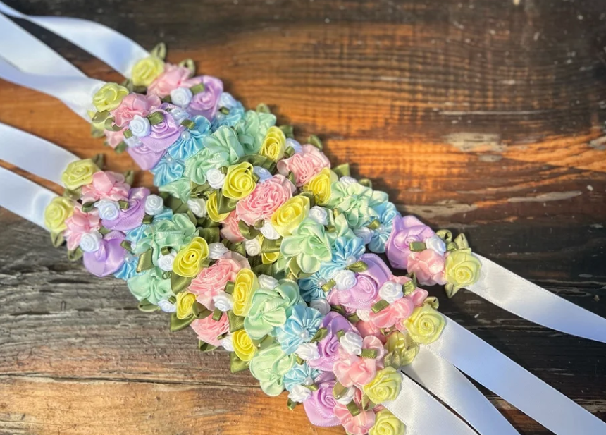 Ballerina Bun Blossoms - Standard Bun-Wrap (without centerpiece)