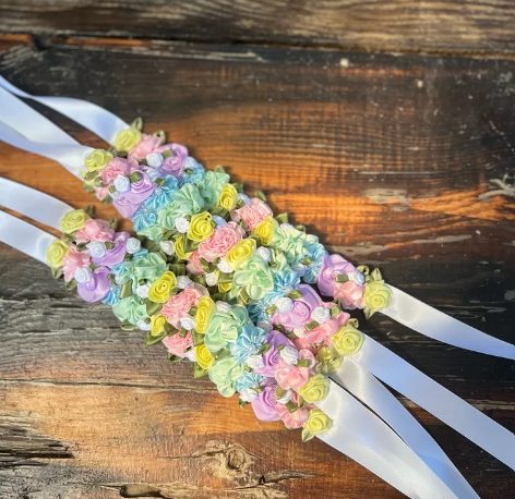 Ballerina Bun Blossoms - Standard Bun-Wrap (without centerpiece)