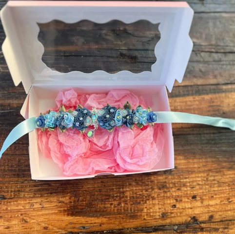 Ballerina Bun Blossoms - Variation Bunwrap with Centrepiece