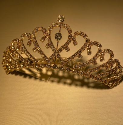 Mad Ally Medium Cassie Tiara Gold