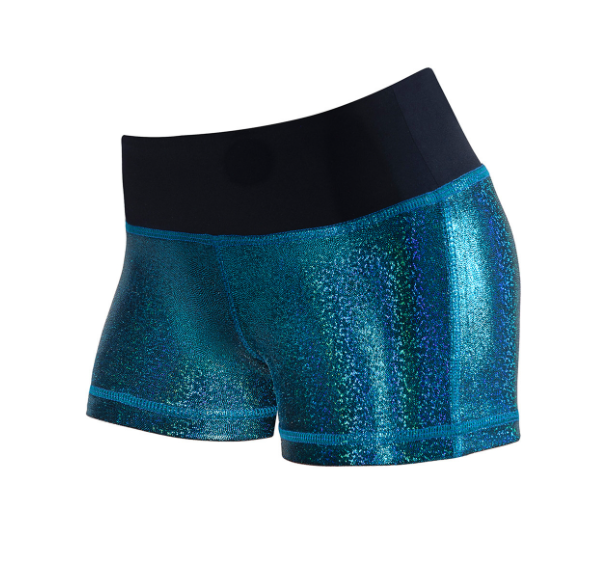 Energetiks Gymnastics - Kylie Shorts - Child - Metallic Showcase (SCT52)