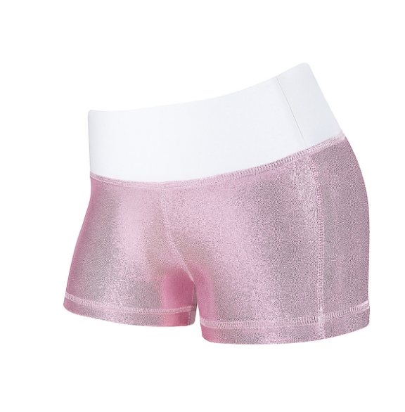 Energetiks Gymnastics - Kylie Shorts - Child - Metallic Showcase (SCT52)