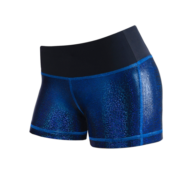 Energetiks Gymnastics - Kylie Shorts - Child - Metallic Showcase (SCT52)