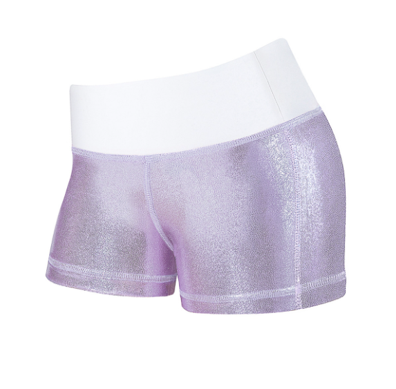 Energetiks Gymnastics - Kylie Shorts - Child - Metallic Showcase (SCT52)