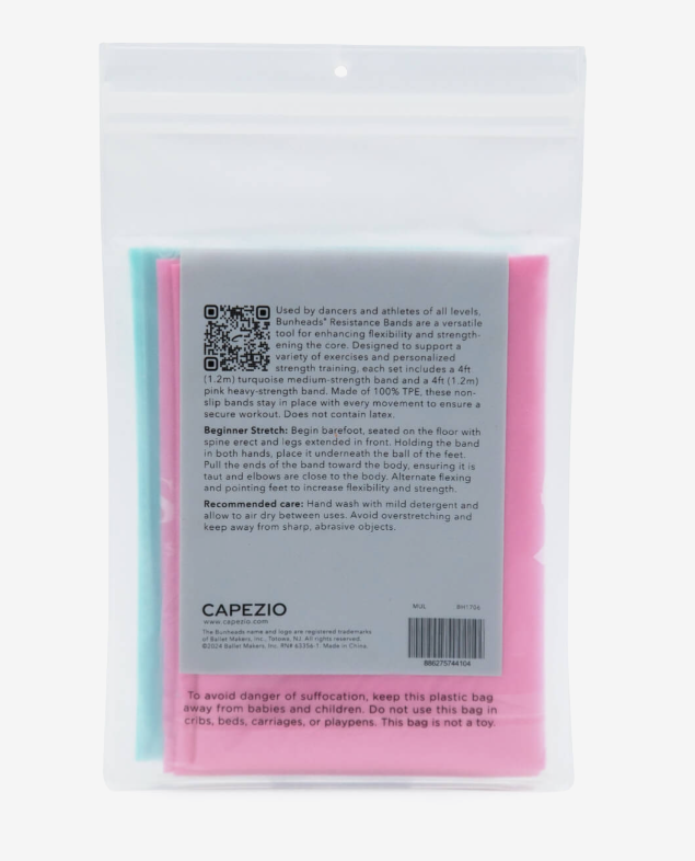 Capezio Bunheads Resistance Bands - Combo Pack (BH1706)