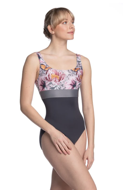 Ainsliewear Manon with Butterfly Bloom Print - Adult AW1071BB