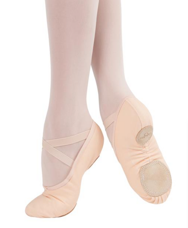 Grishko Tempo - Split Sole Canvas Ballet Slipper - Adult - Ballet Pink