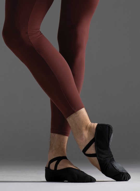 Grishko Tempo - Split Sole Canvas Ballet Slipper - Adult - Black