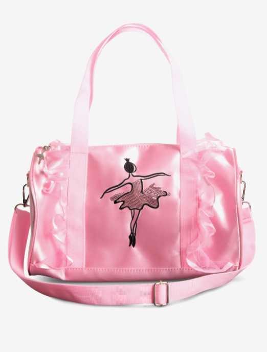 Capezio Sequin Ballerina Barrel Bag