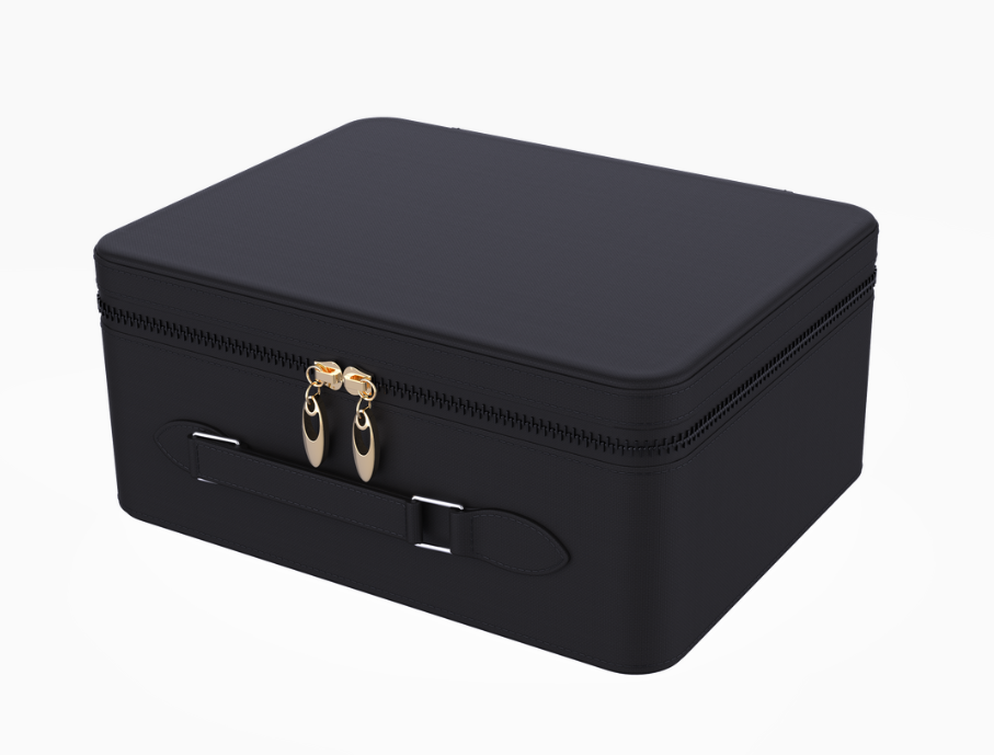 Mad Ally Beauty Box with LED Mirror - Black or Pink