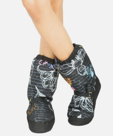 PW Dance & Sportwear Snuggle Boots - Graffiti