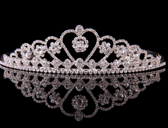 Mad Ally Large Heart Tiara