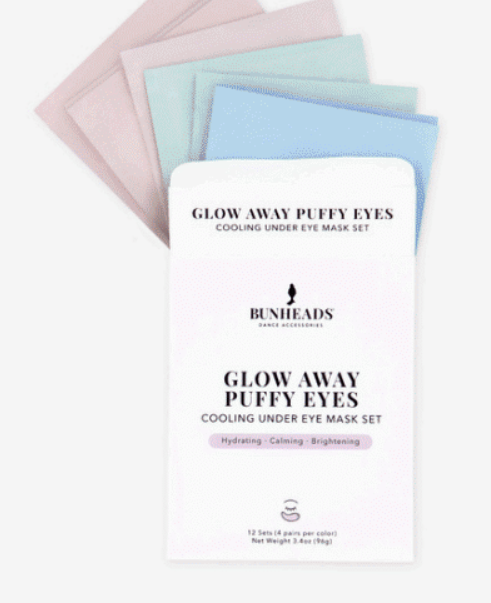Bunheads GLOW AWAY PUFFY EYES Cooling Under Eye Mask Set