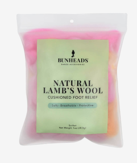 Capezio Bunheads Natural Lamb's Wool