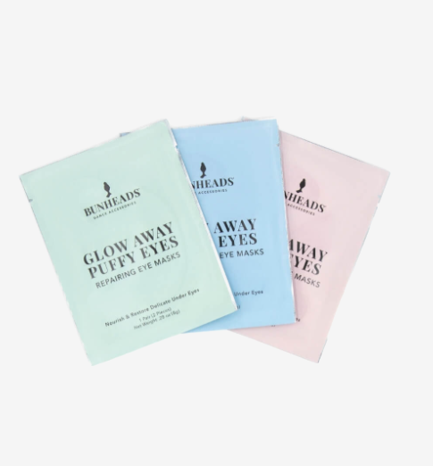 Bunheads GLOW AWAY PUFFY EYES Cooling Under Eye Mask Set