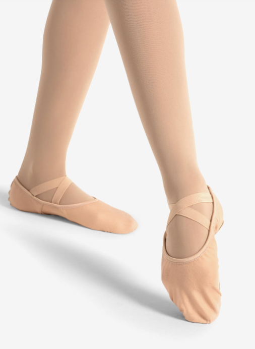 Capezio Hanami Canvas Split Sole Ballet Shoe - Adult - NUDE
