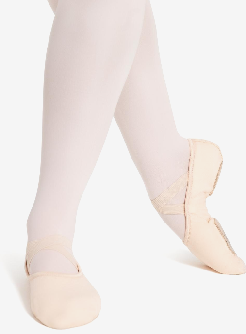 Capezio - Hanami Canvas Split Sole Ballet Shoe (Adult) - LIGHT PINK