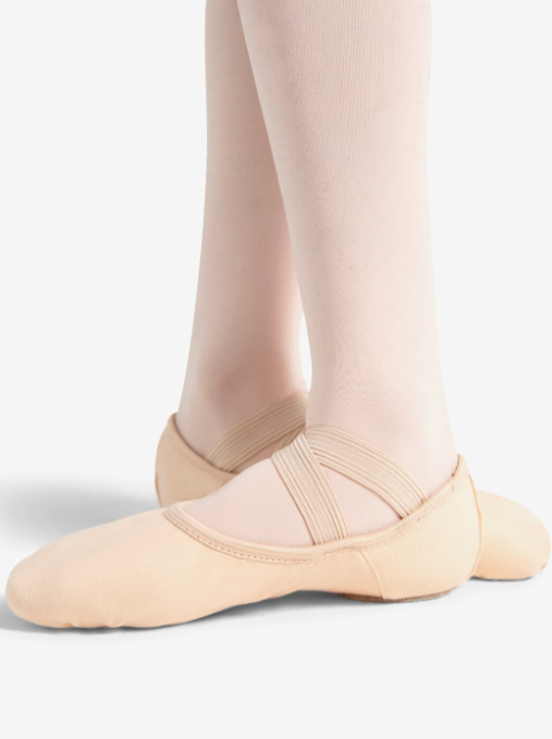 Capezio - Hanami Canvas Split Sole Ballet Shoe (Child)- Light Pink