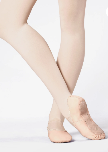 Energetiks Harper Ballet Shoe - Leather Full Sole (Child) BSC05 - Pink