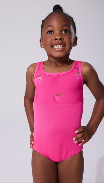Capezio Berry Bliss Leotard (Child) - BERRY SWEET COLLECTION