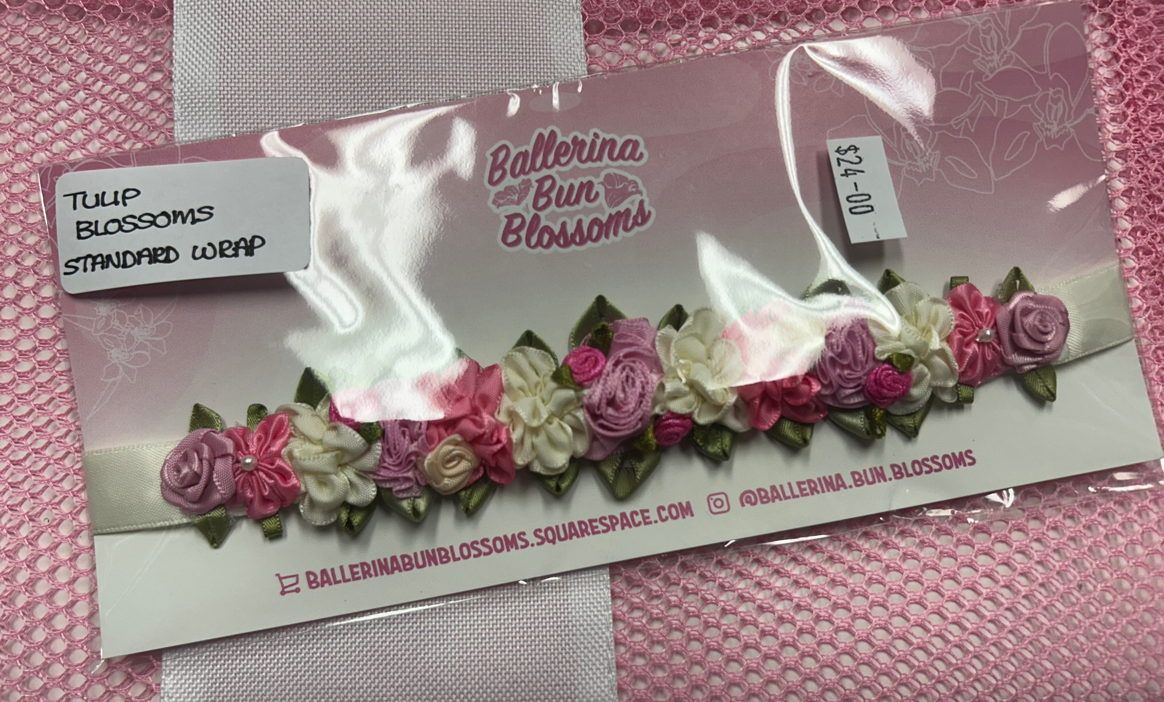 Ballerina Bun Blossoms - Standard Bun-Wrap (without centerpiece)