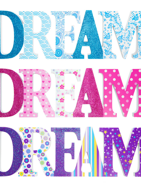 Dream Sign - Pink, Purple or Blue