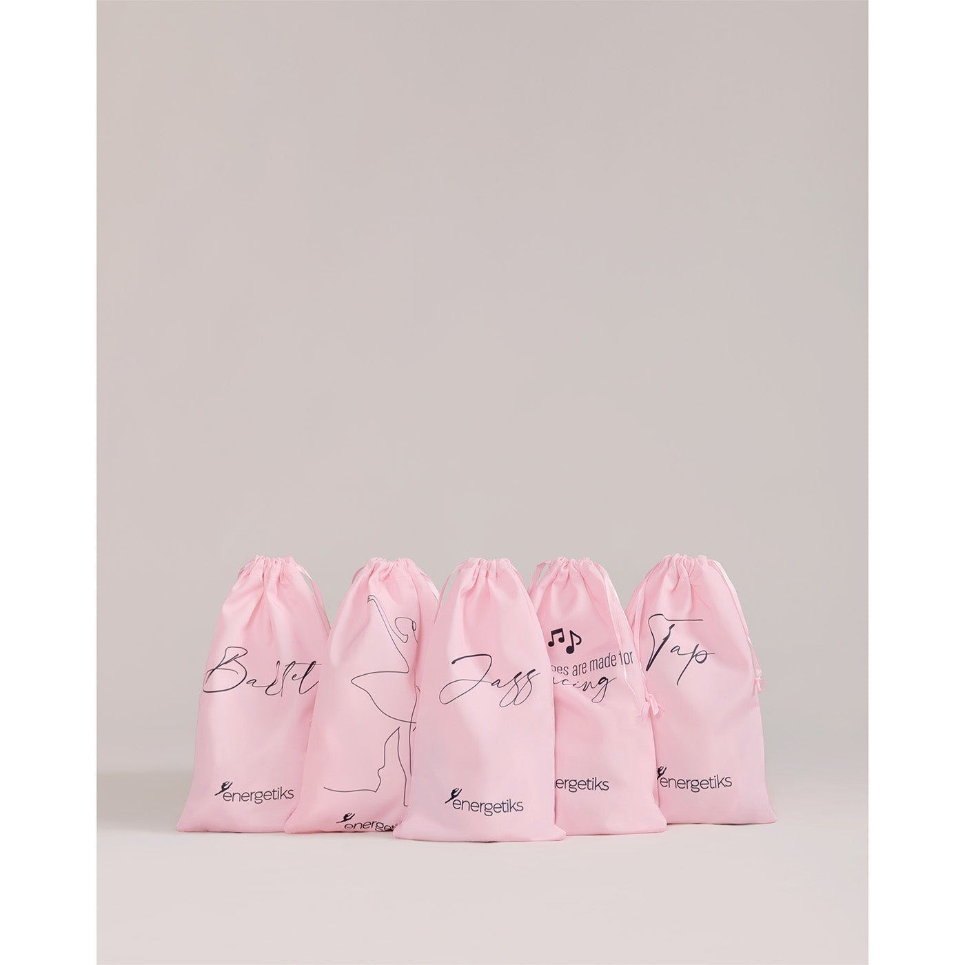 Energetiks Dance Shoe Bag - Pink (5  designs) - DSB02