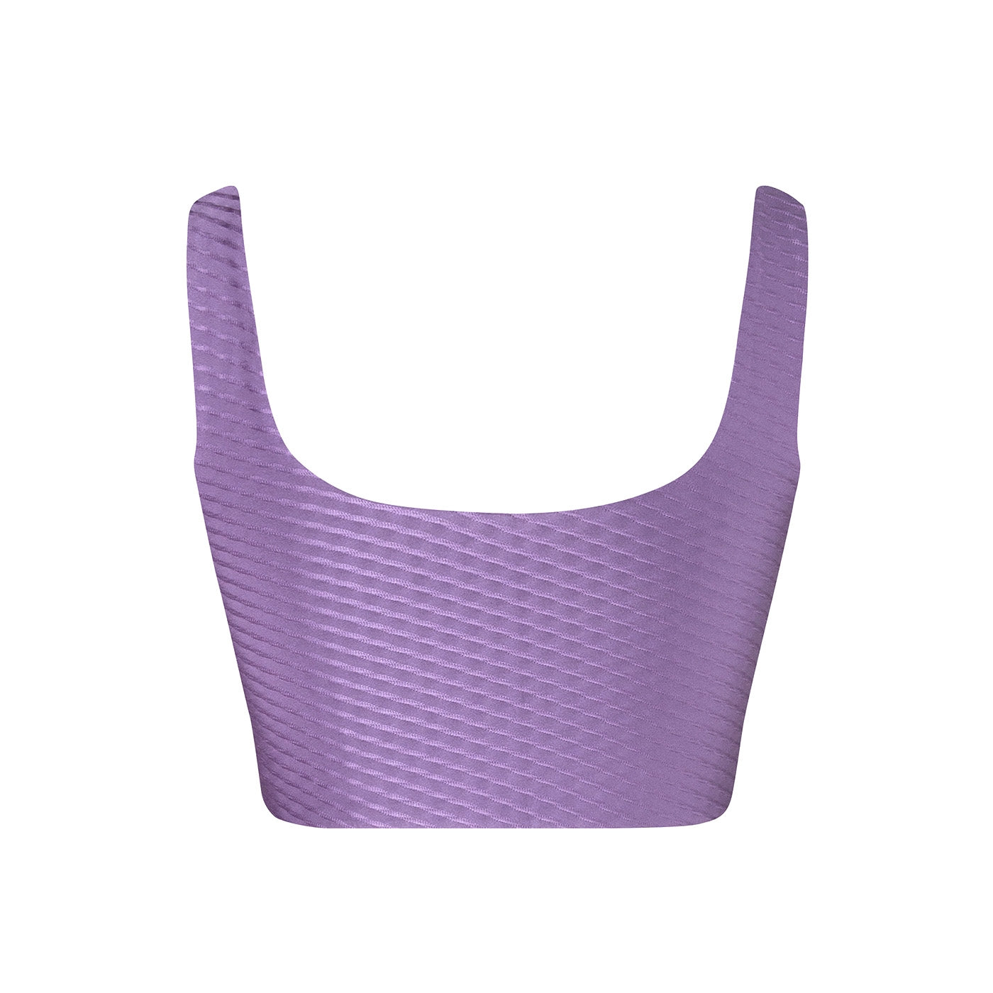 Tori Crop Top, Black & Orchid - Allegro Collection