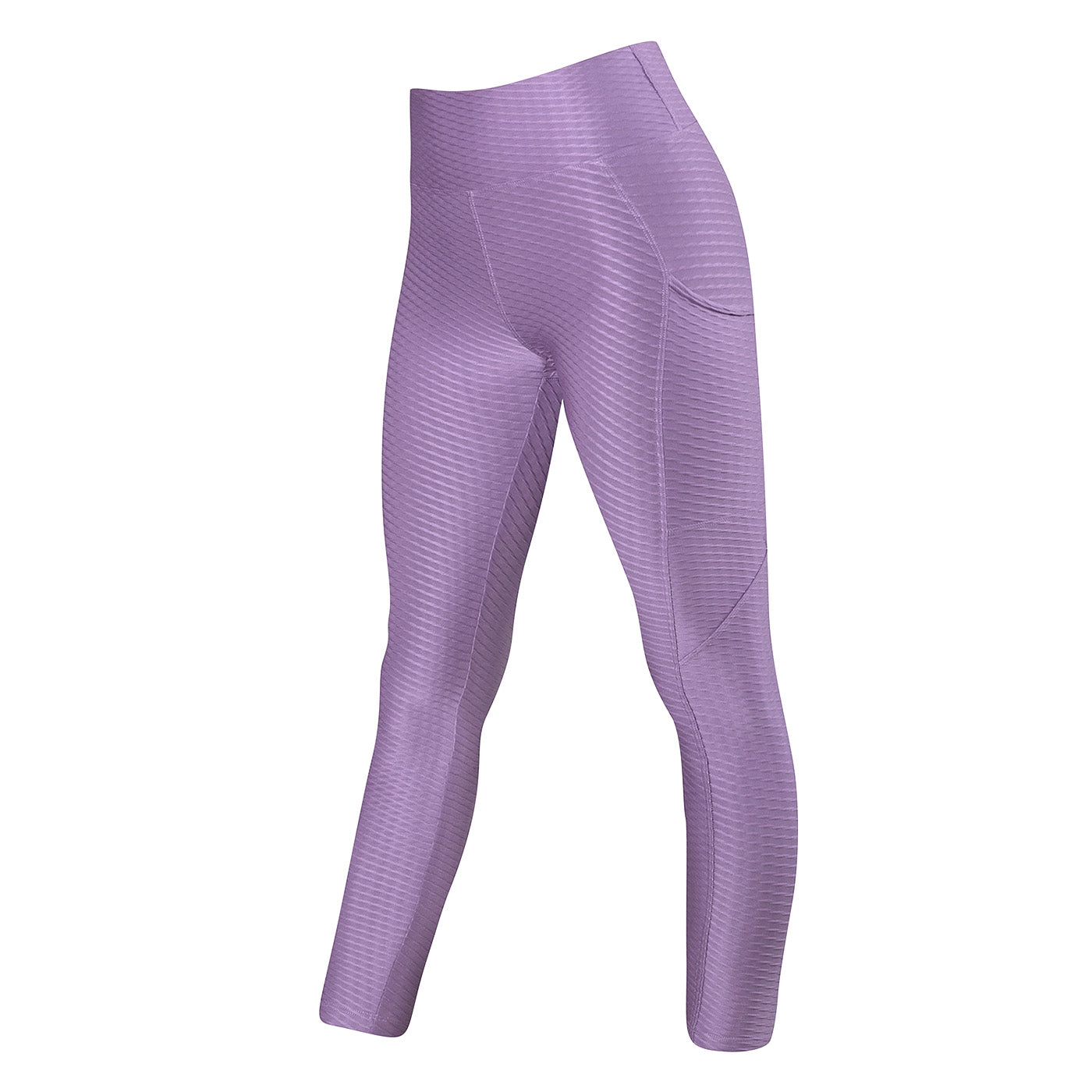 Sabre Legging, Black & Orchid - Allegro Collection